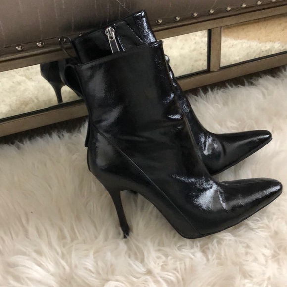 Black stiletto booties - Picture 2 of 4